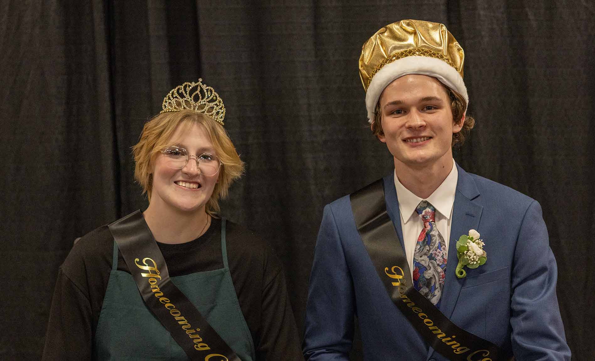 Megan Olsem and Tristan Primus Crowned Homecoming Royalty