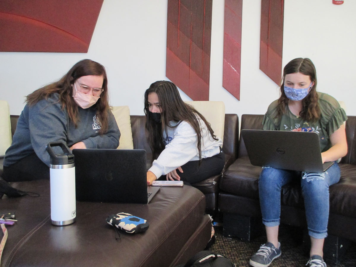 From left: Katie Medford, Kharmen Saysirisanh, Autumn Sander