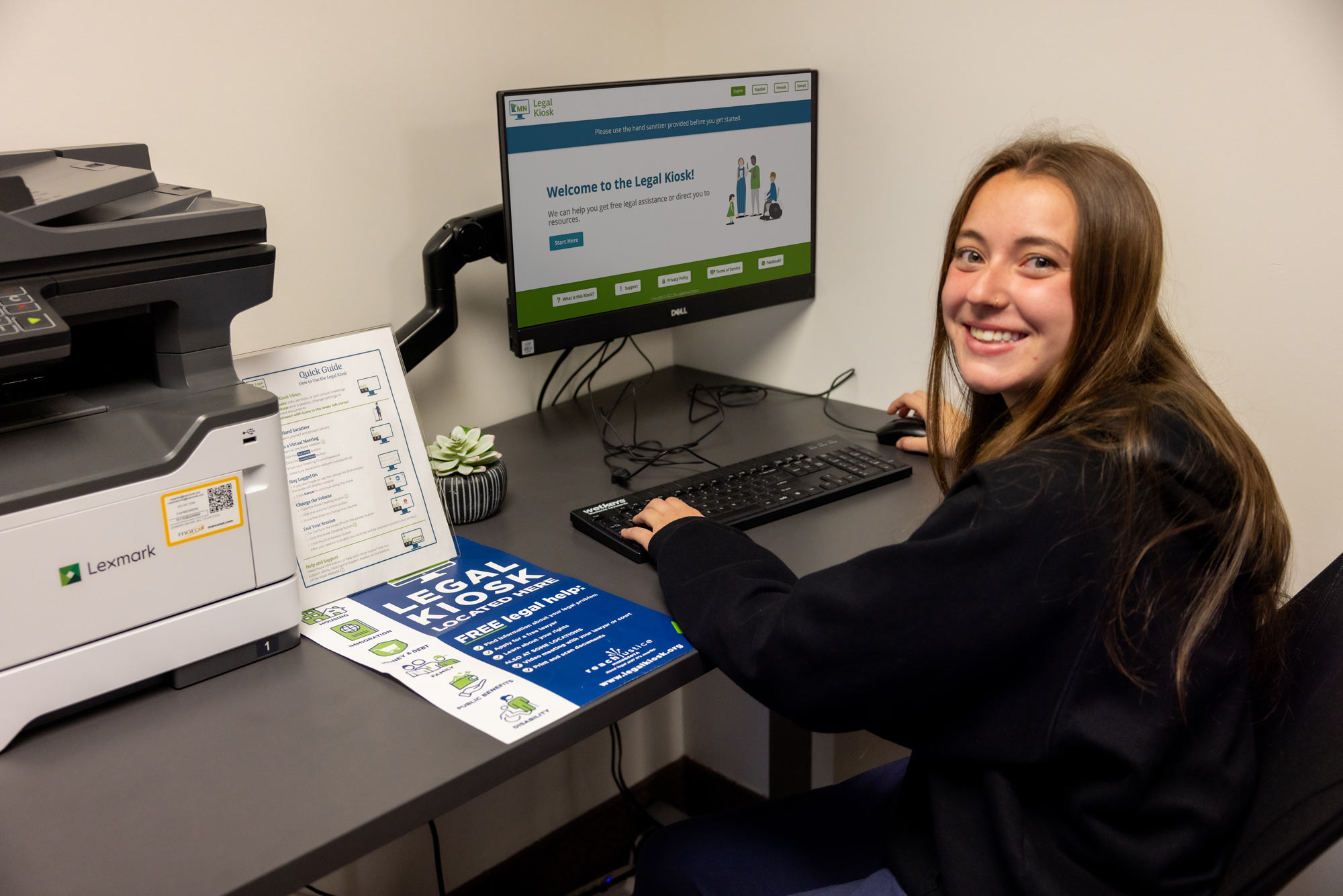 University Public Safety's new Legal Kiosk