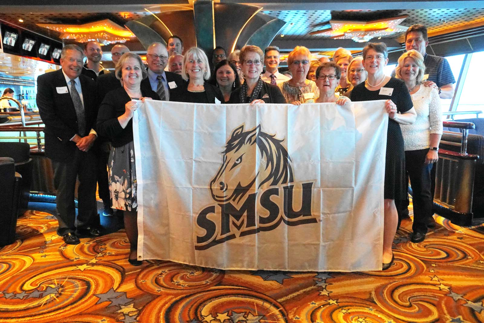 The SMSU contingent