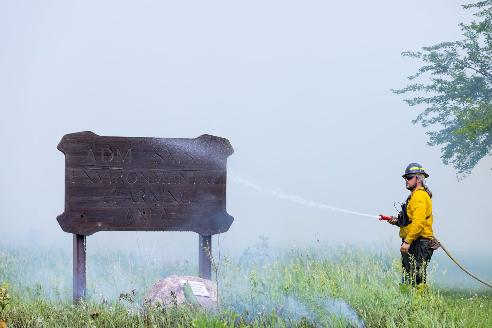 Successful Wildlife Area Burn Completed June 9